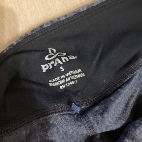 Prana Misty knicker - dark grey jacquard print - Picture 2 of 2